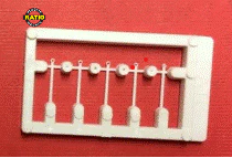 Hand Rail Stanchions - Single Rail (OO)