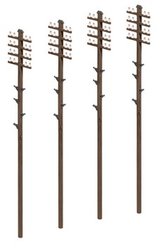 Telegraph Poles (16 per pack) (OO)
