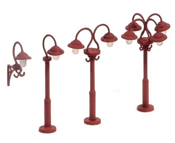 Swan Necked lamps (9 per pack) (OO)