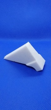 Betonblock barrier tapered end insert