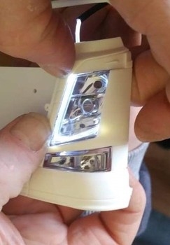 Volvo FH16 DRL fibre optic set 72v