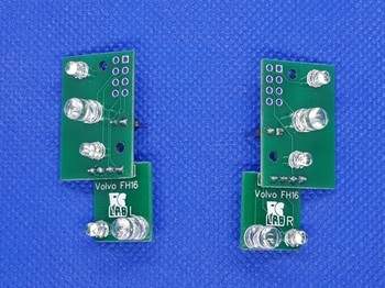 Volvo FH16 front light board set 72v