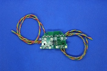 Scania front light board set 72v