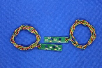 MAN TGX rear light board set 72v