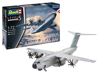 Airbus A400M Atlas RAF Revell 1:72 Scale Plastic Kit - 03822