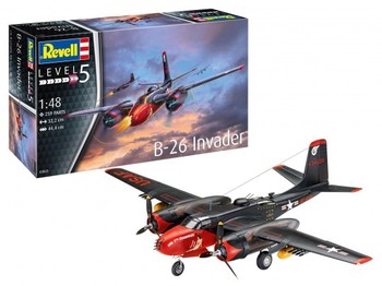 B-26 Invader Revell 1:48 Scale Plastic Kit - 03823