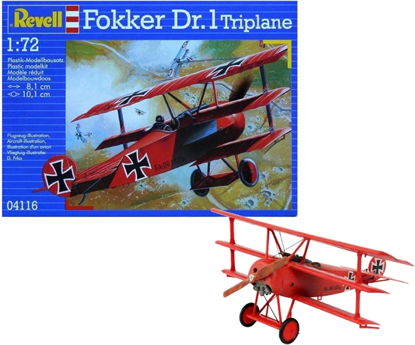 German WWI Fokker Dr.1 Triplane