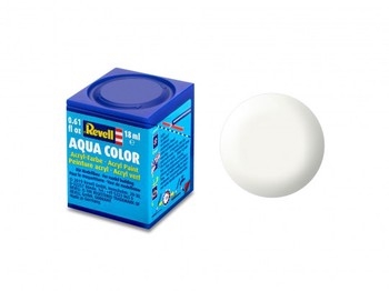 Aqua Color - 301 Silk White (RAL 9010) 18ml