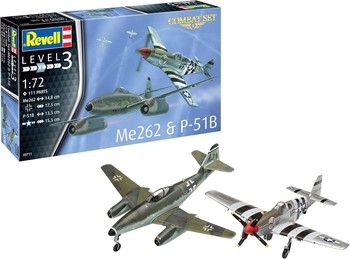 Combat Set Messerschmitt Me262 amp P-51B Mustang