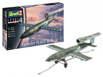 Fieseler Fi103 AB V-1 132 Plastic Model Kit