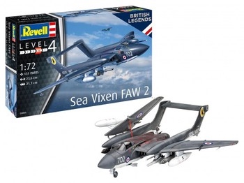 Sea Vixen FAW 2 70th Anniversary 172 Plastic Model Kit
