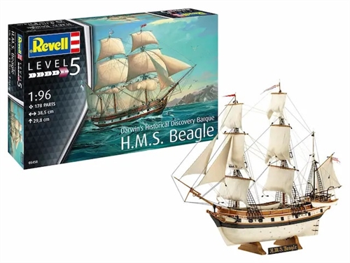 Darwins Historical Discovery Barque HMS Beagle