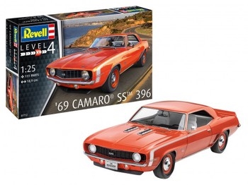 69 Camaro SS 125 Plastic Model Kit