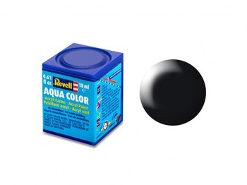 Aqua Color - 302 Silk Black RAL 9005 18ml