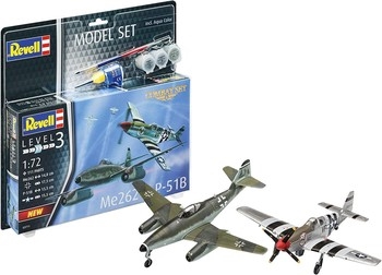 Model Set Combat Set Me262 amp P-51B Mustang