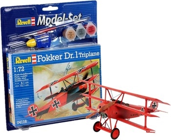 Model Set Fokker DR1 Triplane