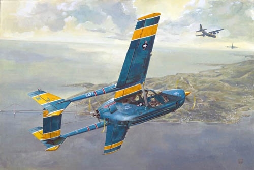 O-2A Skymaster US Navy Service 1/32 Plastic Model Kit
