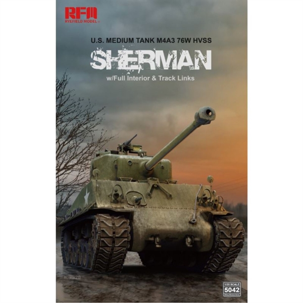 M4A3 Sherman 76W HVSS with Interior