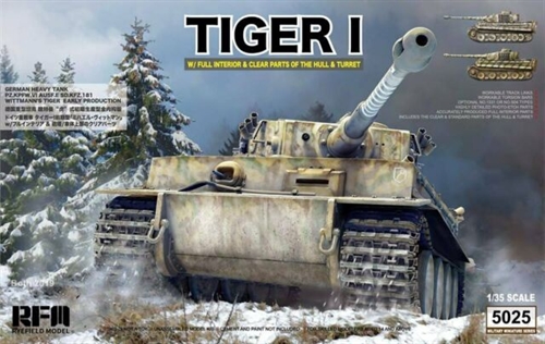 Tiger 1 Early Production with Working Tracks and Full Interior