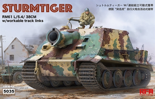 Sturmtiger RM61 L5.4 with Workable Tracks