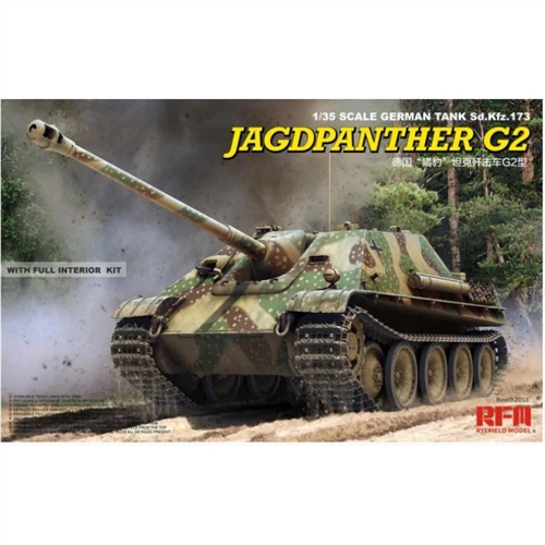 Jagdpanther Sd.Kfz.173 G2 with Interior