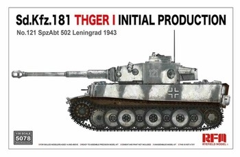 Sd.Kfz.181 Tiger I Initial Production No.121 SpzAbt 502 Leningrad 1943