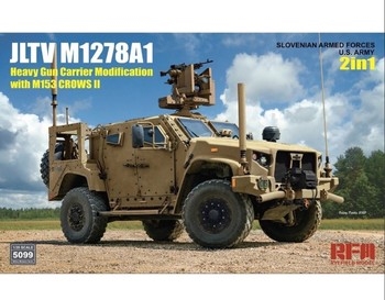JLTV M1278A1 Heavy Gun Carrier Modification With M153 CROWS II