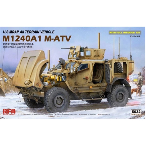 US Army M1240A1 MRAP All Terrain Vehicle