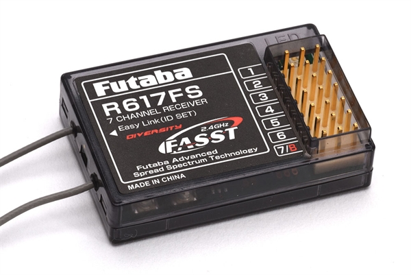 R617FS 7ch Receiver 2.4GHz FASST