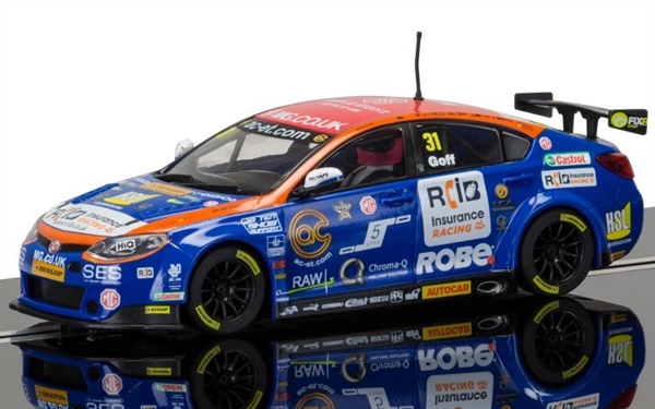 Scalextric BTCC MG6 - Jack Goff, Brands Hatch 2015 Slot Car - C3736