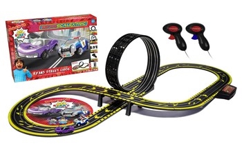 Micro Scalextric Ryan's World Street Chase Battery Powered Race Set - G1160M