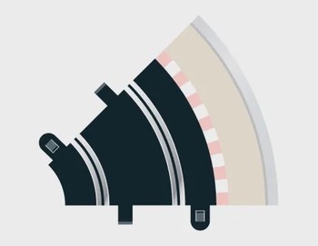 Radius 1 Curve 45 Degree