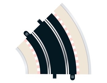 Radius 2 45 Degree Curve - C8206