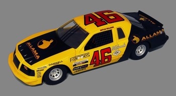Scalextric Ford Thunderbird - Yellow & Black No.46 Slot Car - C4088