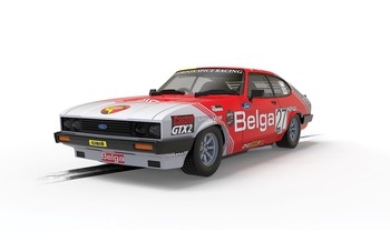 Scalextric 1:32 Slot Car Ford Capri MKIII, Spa 24hrs 1978 Winner - C4349