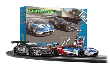 Scalextric ARC AIR World GT Set (Ford GT GTE v Mercedes AMG GT3) - C1403M