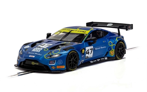 Scalextric Aston Martin GT3 - 2019 TF Sport British GT Slot Car - C4076
