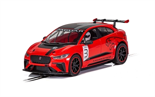Scalextric Jaguar I-Pace Red Slot Car - C4042