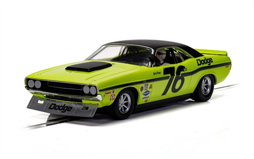 Scalextric Dodge Challenger - Sam Posey No76 - C4164