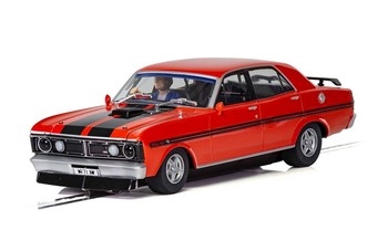 Scalextric Ford Falcon 1970 Candy Apple Red Slot Car - C3937