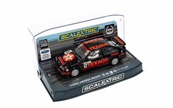 Scalextric BTCC Anniversary Special Edition Ford Sierra RS500 Steve Soper Slot Car - C3738SE