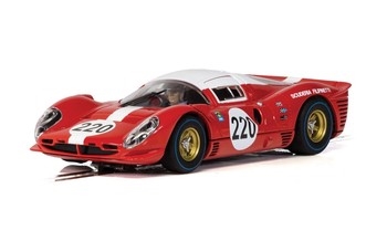Scalextric 412P Targa Florio 1967 Slot Car - C4163