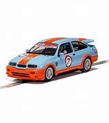Scalextric Ford Sierra RS500 - Gulf Edition - Richard Millar Slot Car - C4231