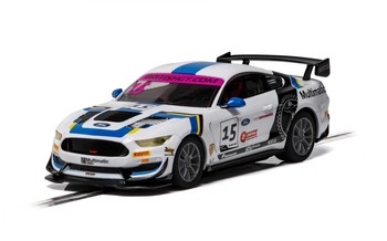 Scalextric Ford Mustang GT4 - British GT 2019 Multimatic Motorsports Slot Car - C4173