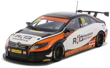 Scalextric BTCC Anniversary Special Edition VW Passat Jason Plato Slot Car - C3737SE