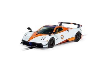Scalextric 132 Slot Car Pagani Huayra BC Roadster Gulf Edition - C4335