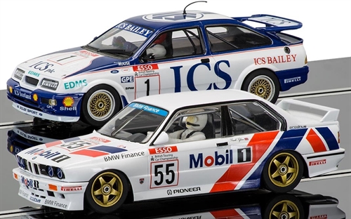 Scalextric Legends Touring Car Twin Car Pack Ford Sierra RS500 and BMW E30 Limited Edition - C3693A