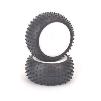 Mini Spike2 -Pre-Glued Yellow Rear Hex Drive(pr)