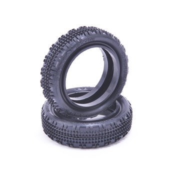 Fusion Slim - 1/10 2WD Tyres - Front - Yellow
