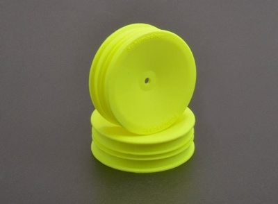 2WD Front Wheel 2.2" Neon Yellow (Pair)